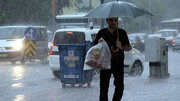 Kuvvetli yağış ve fırtına uyarısı