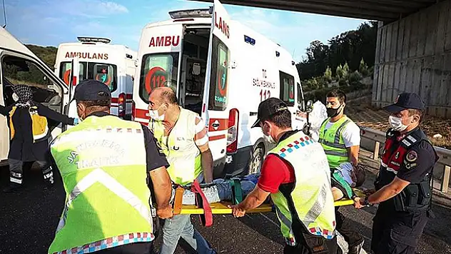 Kuzey Marmara Otoyolu'da otobüs kazası: 5 ölü