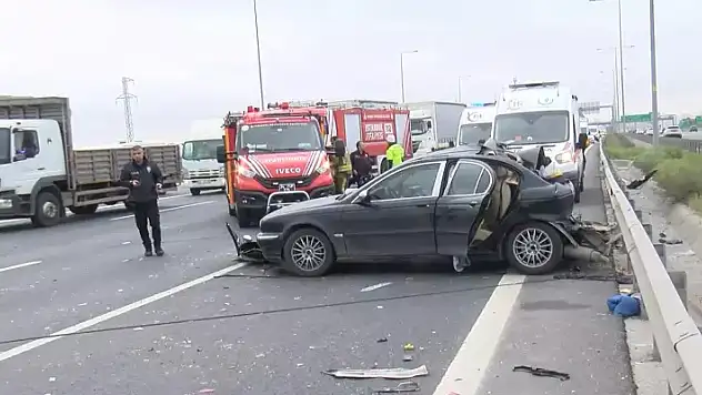 Kuzey Marmara Otoyolu'nda kaza: 1 ölü 3 yaralı
