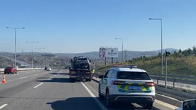 Kuzey Marmara Otoyolu'nda otomobiller çarpıştı: 5 yaralı