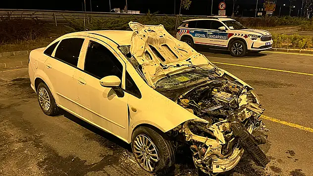 Kuzey Marmara Otoyolu'nda otomobilin çarptığı yaya hayatını kaybetti