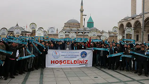 KYK yurtlarında kalan 650 öğrenci Konya'da