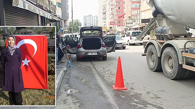 Lastikçiye silahlı saldırı sırasında aracıyla yoldan geçerken vurulan kadın hayatını kaybetti
