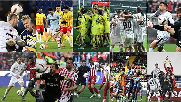 Lider Galatasaray ve takipçisi Fenerbahçe haftayı kayıpsız kapattı
