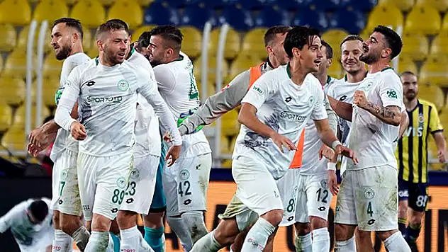 Lige Konyaspor damgası!