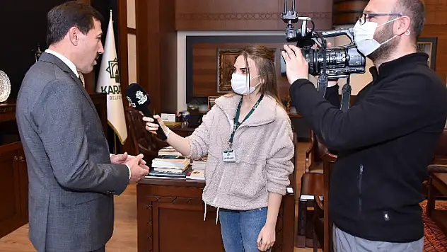 Lise ve üniversite öğrencileri Karatay Belediyesinde staj yaparak geleceğe hazırlanıyor