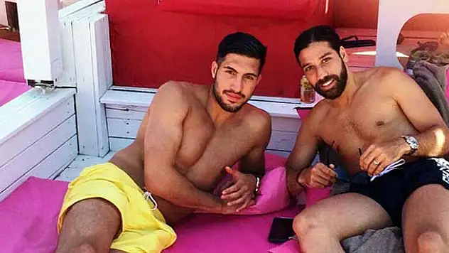 Liverpoollu Emre Can Bodrum'da