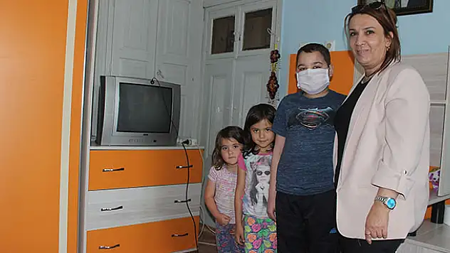 Lösemi hastası Ahmet'in mutluluğu