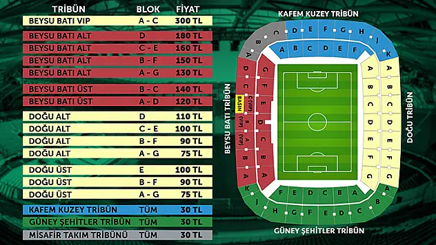 M. Başakşehir maçı biletleri satışa çıkıyor