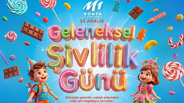 M1 Konya AVM'de geleneksel Şivlilik günü coşkusu