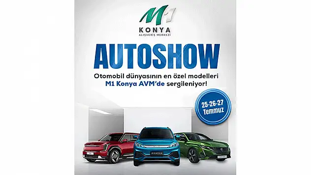 M1 Konya AVM'de otomobil rüzgarı