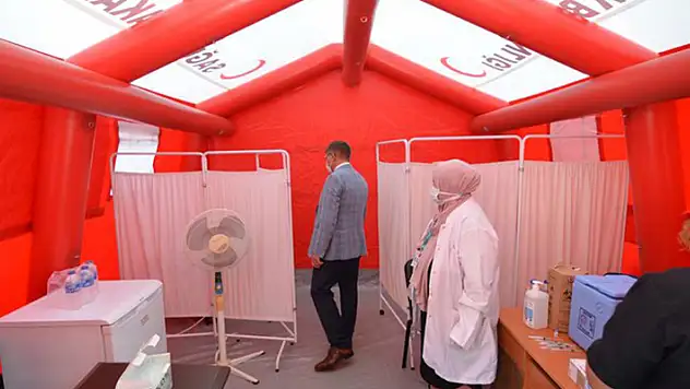 Maç günü aşı çadırı kurulacak 
