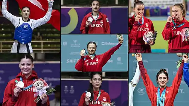 Madalya avcıları! Kadın sporculardan 5 bin madalya