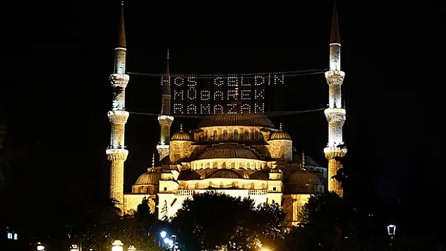 Maddi ve manevi hastalıklara şifa ramazan yarın başlayacak