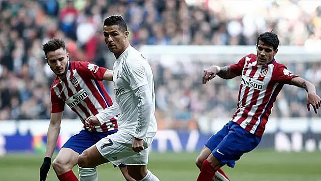Madrid derbisi Atletico'nun