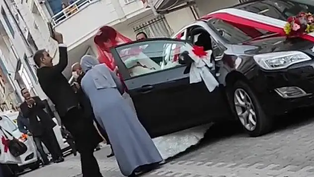 Maganda damat silahla dehşet saçtı! O anlar kamerada
