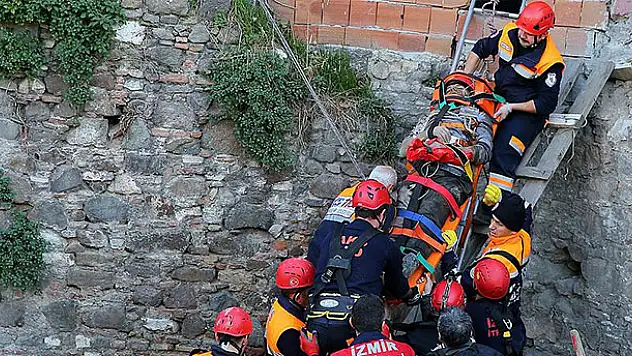Mahsur kaldığı kuyudan 4 günde kurtarılabildi