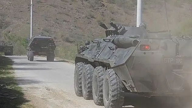 Makedonya'da polis karakoluna saldırı