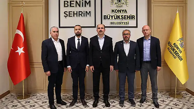 Makine mühendislerinden Başkan Altay'a ziyaret