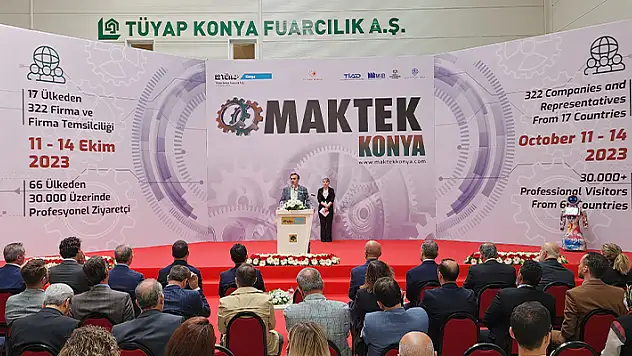 MAKTEK Konya Fuarı açıldı