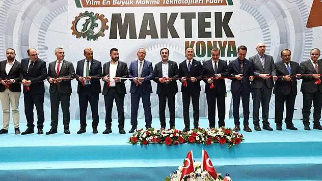 MAKTEK Konya Fuarı açıldı