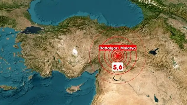 Malatya'da korkutan deprem