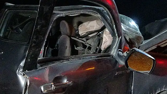 Malatya'da otomobil ile pikap kafa kafaya çarpıştı: 3 ölü, 4 yaralı