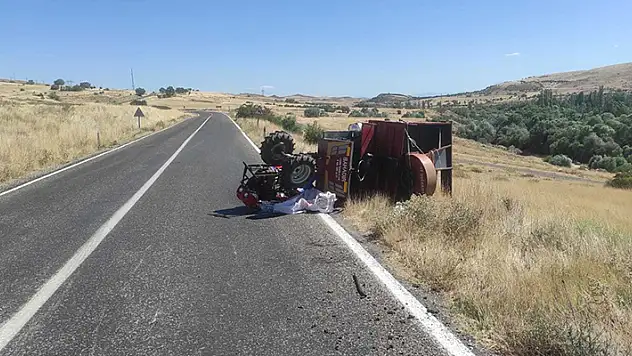 Malatya'da patpat devrildi: 1 ölü,1 yaralı
