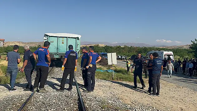 Malatya'da yük treni faciası: 3 ölü, 1 ağır yaralı
