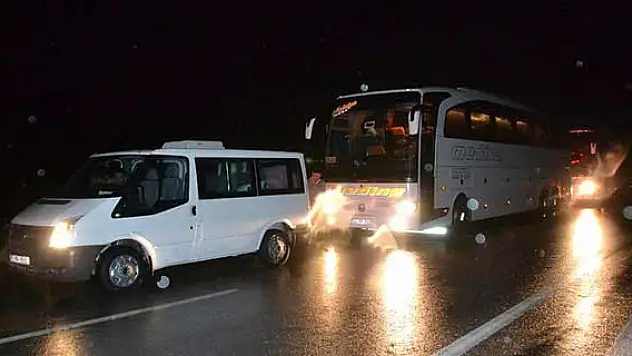 Malatya-Kayseri karayolu ulaşıma kapandı