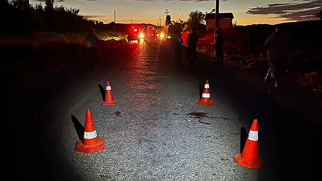 Malatya'da, kamyonetin çarptığı genç öldü

