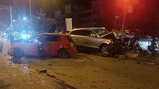 Malatya'da zincirleme kaza: 7 yaralı