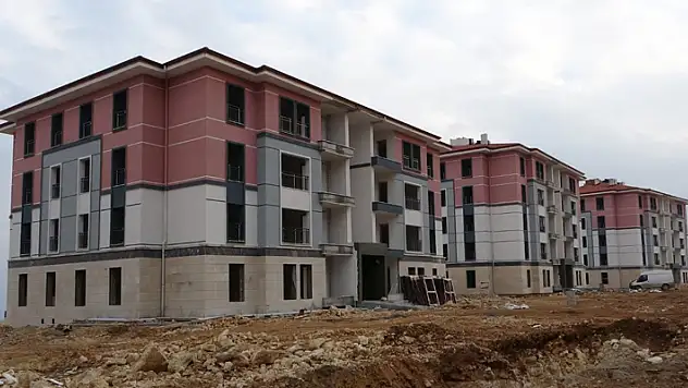 Malatya'daki deprem konutlarında sona doğru
