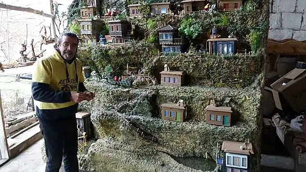 Malatya'dan Konya'ya tarih taşıyan maket