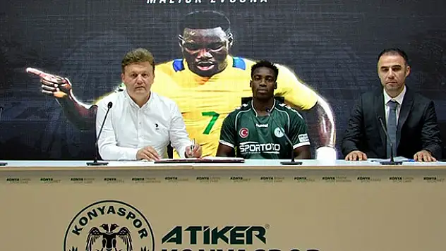 Malick Evouna Atiker Konyaspor'da