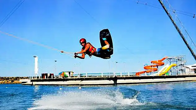 Manavgat'ta su üstü spor parkur noktaları kiraya verilecek
