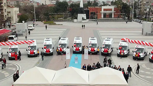 Manisa 112'ye 11 yeni araç