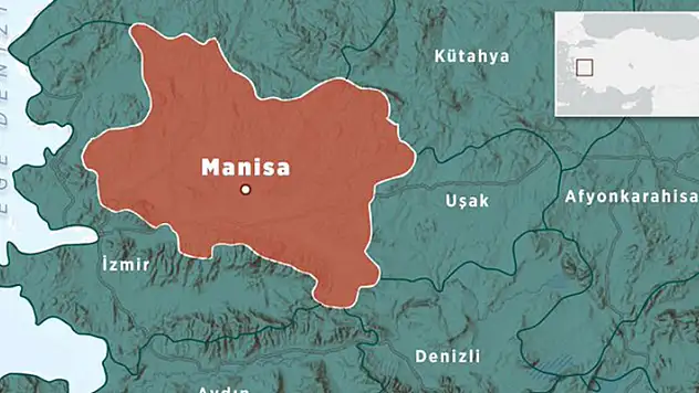 Manisa'da 4,3 büyüklüğünde deprem
