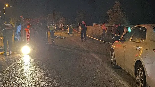 Manyas'ta trafik kazası: 1 ölü, 3 yaralı