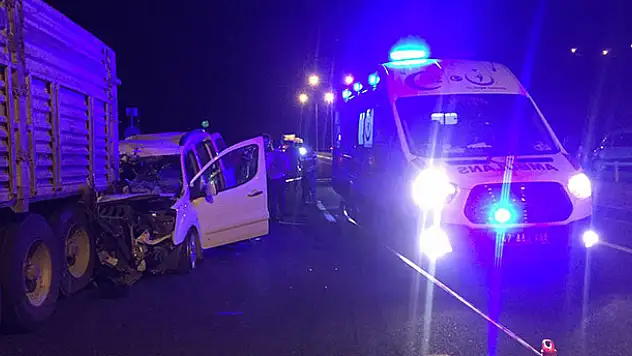 Mardin'de feci kaza: 3 ölü, 3 yaralı