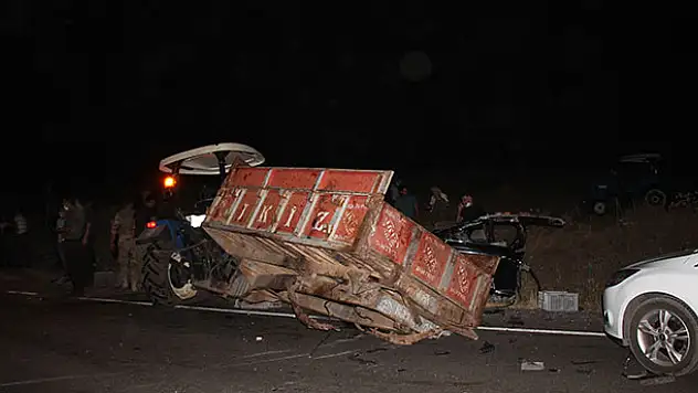 Mardin'de katliam gibi kaza: 6 ölü, 2 yaralı