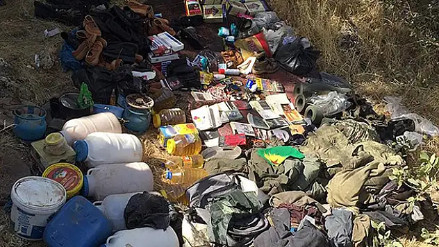 Mardin'de PKK'ya ait 4 sığınak bulundu