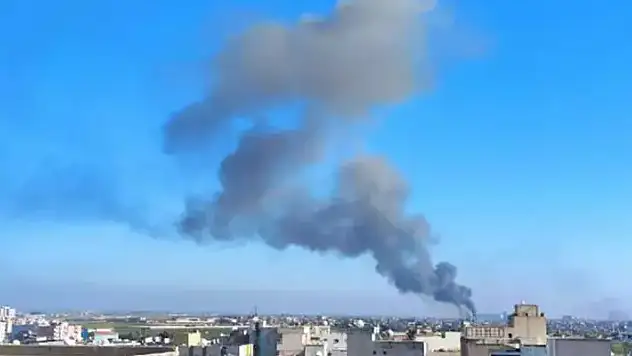 Mardin sınırındaki Kamışlı'da peş peşe patlama
