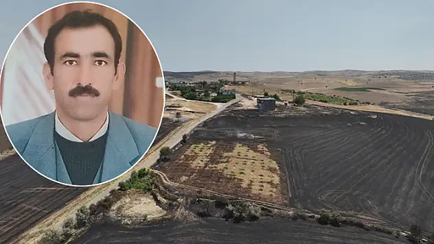 Mardin sınırındaki yangında, oğluna 'beni bırak, kendini kurtar' dedikten sonra yanarak ölmüş