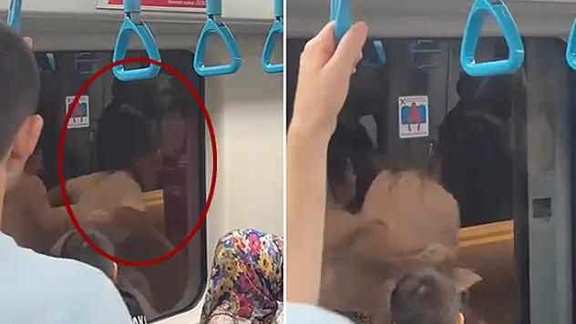 Marmaray'da kavga: Küfür ve hakaretler havada uçuştu
