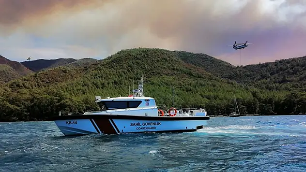 Marmaris'te orman yangını başladı
