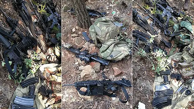 Marmaris'teki darbecilerin silahları ele geçirildi
