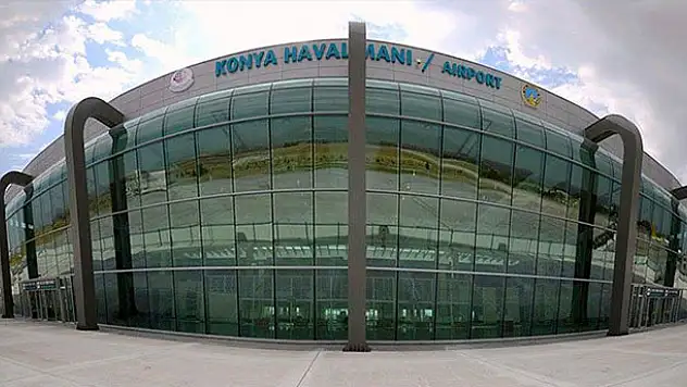 Mart ayında Konya Havalimanında 104 bin 210 yolcu taşındı