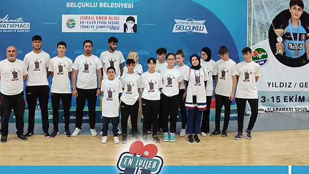 Masa Tenisi heyecanı Konya'da yaşandı