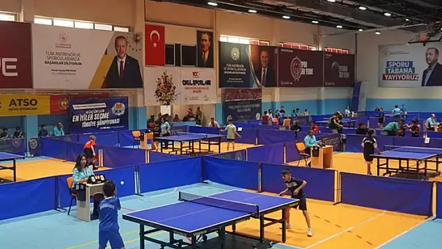 Masa Tenisi Küçükler Türkiye Şampiyonası sona erdi